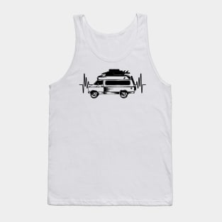 Camper Heart Tshirt Men Tank Top